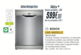 Lave-vaisselle SMS2HTI06E - BOSCH - Proxi Confort à Lyon Lave-vaisselle SMS2HTI06E - BOSCH en promo chez Proxi Confort Lyon à 599,90 €