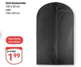 OHO Kleiderhülle Angebote bei GLOBUS Neustadt für 1,99 €