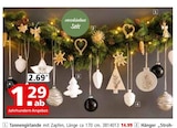 Tannengirlande im Segmüller Prospekt Tannengirlande von im aktuellen Segmüller Prospekt für 1,29 €