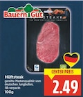 Hüftsteak von Bauern Gut für 2,49 € bei E center im Angebot Hüftsteak von Bauern Gut im aktuellen E center Prospekt