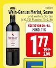 Wein-Genuss Merlot Angebote bei EDEKA Landshut für 1,77 €