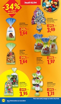 Catalogue Lidl, 02/04/2026 - 08/04/2026, Joyeuses Pâques !, 69 pages Prospectus Lidl en cours, "Joyeuses Pâques !", 69 pages
