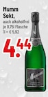 Sekt von Mumm im aktuellen Trinkgut Prospekt für 4,44 €