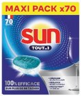 Détergent vaisselle machine tout en 1 - SUN - Super U à Grigny Détergent vaisselle machine tout en 1 - SUN en promo chez Super U Grigny à 8,21 €