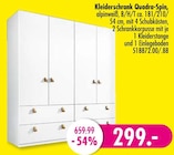 Aktuelle Kleiderschrank Angebote bei SB Möbel Boss in Recklinghausen Aktuelles Kleiderschrank Quadra-Spin, Angebot bei SB Möbel Boss in Recklinghausen ab 299,00 €