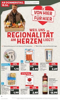 Weißwurst im aktuellen Kaufland Prospekt (Augsburg) Weißwurst im Kaufland Prospekt "Hier bin ich richtig" mit 56 Seiten (Augsburg)