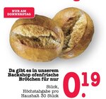 Aktuelles Ofenfrische Brötchen Angebot bei E center in Wiesbaden ab 0,19 €