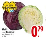 Weißkraut im EDEKA Prospekt Weißkraut von  im aktuellen EDEKA Prospekt für 0,79 €