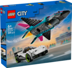 Le jet contre la voiture - LEGO en promo chez La Grande Récré Argenteuil à 29,99 €