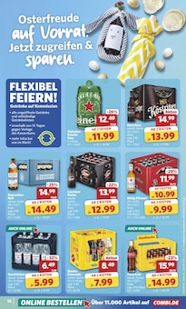 Bier im combi Prospekt "Markt - Angebote" mit 33 Seiten (Detmold)