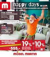 Möbel Martin Möbel & Einrichtung Prospekt der aktuellen Woche mit 12 Seiten, gültig von 17.08.2026 bis 31.08.2026, in Zerf und Umgebung Aktueller Möbel Martin Möbel & Einrichtung Prospekt in Zerf und Umgebung, "EIN SOMMER VOLLER WOHNIDEEN UND ANGEBOTE" mit 12 Seiten, 17.08.2026 - 31.08.2026