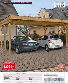 Doppel-Carport 'BERLIN' bei BAUHAUS in Aachen Doppel-Carport 'BERLIN' im Angebot bei BAUHAUS Aachen für 1.099,00 €