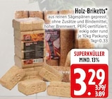 Holz-Briketts Angebote bei EDEKA Ravensburg für 3,29 €