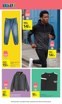 Promotion Sweat Femme dans le prospectus Carrefour, valable du 11/08/2026 au 31/08/2026 Promo Sweat Femme dans le catalogue Carrefour du moment à la page 38