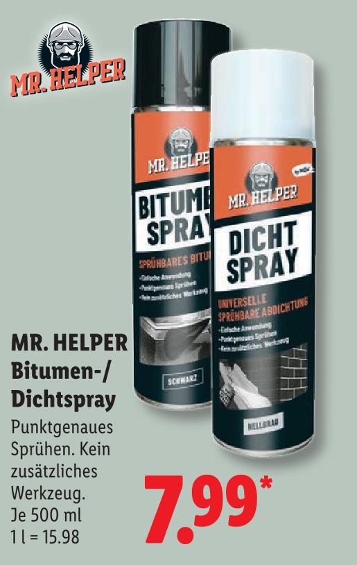 Bitumen-/Dichtspray
