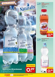 Netto Marken-Discount Mineralwasser im Prospekt Netto Marken-Discount Mineralwasser im Prospekt