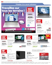 Disque Dur Externe Angebote im Prospekt "High-Tech, élèctroménager, multimédia" von Carrefour auf Seite 14