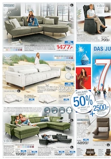 Couch im Ostermann Prospekt "Das Jubiläum 77 Jahre Ostermann" mit 16 Seiten (Wuppertal)