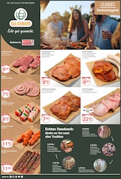 Aktueller GLOBUS Prospekt mit Fleisch, "Aktuelle Angebote", Seite 1