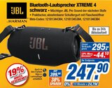 Bluetooth-Lautsprecher XTREME 4 schwarz im Angebot bei expert in Gießen Bluetooth-Lautsprecher XTREME 4 schwarz Angebote von JBL bei expert Gießen für 247,90 €