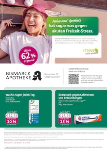 Arzneimittel im mea - meine apotheke Prospekt "Unsere Mai-Angebote" mit 4 Seiten (Düsseldorf)