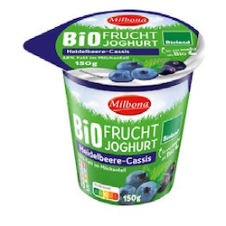 Bio Fruchtjoghurt Heidelbeere-Cassis
