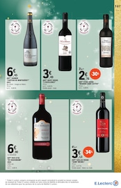 Promos Merlot dans le catalogue "VOS PRÉPARATIFS DE NOËL à prix E.Leclerc" de E.Leclerc à la page 107