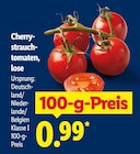 Aktuelle Tomaten Angebote bei Lidl in Duisburg Aktuelles Cherry-Strauchtomaten Angebot bei Lidl in Duisburg ab 0,99 €