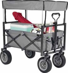 Faltwagen mit Dach 'Beach Waggon Deluxe' bei BAUHAUS in Berlin Faltwagen mit Dach 'Beach Waggon Deluxe' im Angebot bei BAUHAUS Berlin für 119,00 €