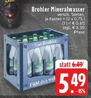 Mineralwasser Angebote von Brohler bei E center Hemer für 5,49 €