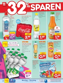 Coca Cola im Netto Marken-Discount Prospekt "Aktuelle Angebote" mit 75 Seiten (Garbsen)