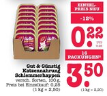 Aktuelles Katzennahrung Schlemmerhappen Angebot bei E center in Mannheim ab 0,22 €