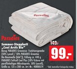 Sommer-Steppbett Cool Arctic Bio Angebote von Paradies bei Möbel Mahler Siebenlehn Freiberg für 99,00 €