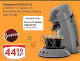 Aktuelle Kaffeepads Angebote bei GLOBUS in Bochum Aktuelles Padautomat HD6553/70 Angebot bei GLOBUS in Bochum ab 5,99 €