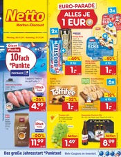Hähnchen im Netto Marken-Discount Prospekt in Kempten Aktueller Netto Marken-Discount Prospekt mit Hähnchen, "Aktuelle Angebote", Seite 1