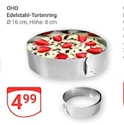 Edelstahl-Tortenring im Angebot bei GLOBUS in Krefeld Edelstahl-Tortenring Angebote von OHO bei GLOBUS Krefeld für 4,99 €