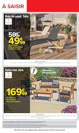 Chaise en promo dans le catalogue Carrefour à la page 80