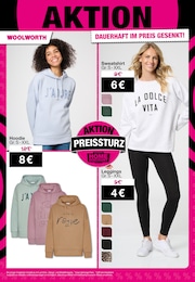 Damen Leggings Angebot im aktuellen Woolworth Prospekt auf Seite 79