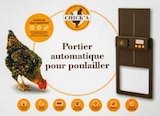Porte automatique pour poulailler - CHICK'A en promo chez LaMaison.fr Joué-lès-Tours à 114,90 €