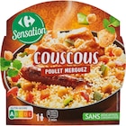 Plat cuisiné micro-ondable - CARREFOUR SENSATION en promo chez Carrefour Laval à 2,35 €