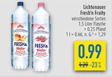 Aktuelles Fresh'n Fruity Angebot bei diska in Erfurt ab 0,99 €