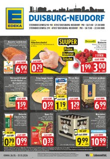 Lachs im aktuellen EDEKA Prospekt (Duisburg) Lachs im EDEKA Prospekt "Aktuelle Angebote" mit 26 Seiten (Duisburg)