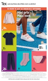 Promos Chaussettes dans le catalogue "Tex Les basiques c'est nous. La vie qui va avec, c'est vous." de Carrefour Market Chaussettes en promo dans le catalogue Carrefour Market à la page 5