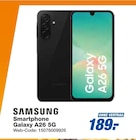 Smartphone Galaxy A26 5G im Angebot bei expert in Lüneburg Smartphone Galaxy A26 5G Angebote von Samsung bei expert Lüneburg für 189,00 €