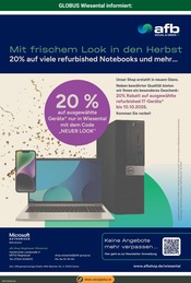 Notebook im GLOBUS Prospekt in Bruchsal Aktueller GLOBUS Prospekt mit Notebook, "Aktuelle Angebote", Seite 28
