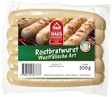 Aktuelles Rostbratwurst Westfälische Art Angebot bei REWE in Gelsenkirchen ab 3,69 €