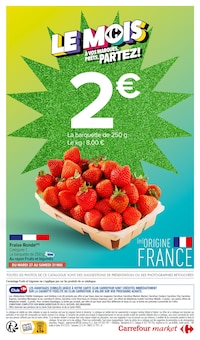 Catalogue Carrefour Market de la semaine 21, "LE MOIS À VOS MARQUES, PRÊTS, PARTEZ !", page 2, 27/05/2025 - 08/06/2025 Prospectus Carrefour Market en cours, "LE MOIS À VOS MARQUES, PRÊTS, PARTEZ !", page 2 sur 56