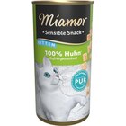 Zookauf - Miamor Sensible Snack Kitten Huhn Pur 30 g Angebot im Prospekt Miamor Sensible Snack Kitten Huhn Pur 30 g bei Zookauf im Prospekt "" für 1,99 €