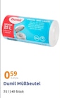 Müllbeutel Angebote von Dumil bei Action Aalen für 0,59 €
