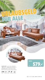 Polstermöbel Fischer Sofa im Prospekt Polstermöbel Fischer Sofa im Prospekt